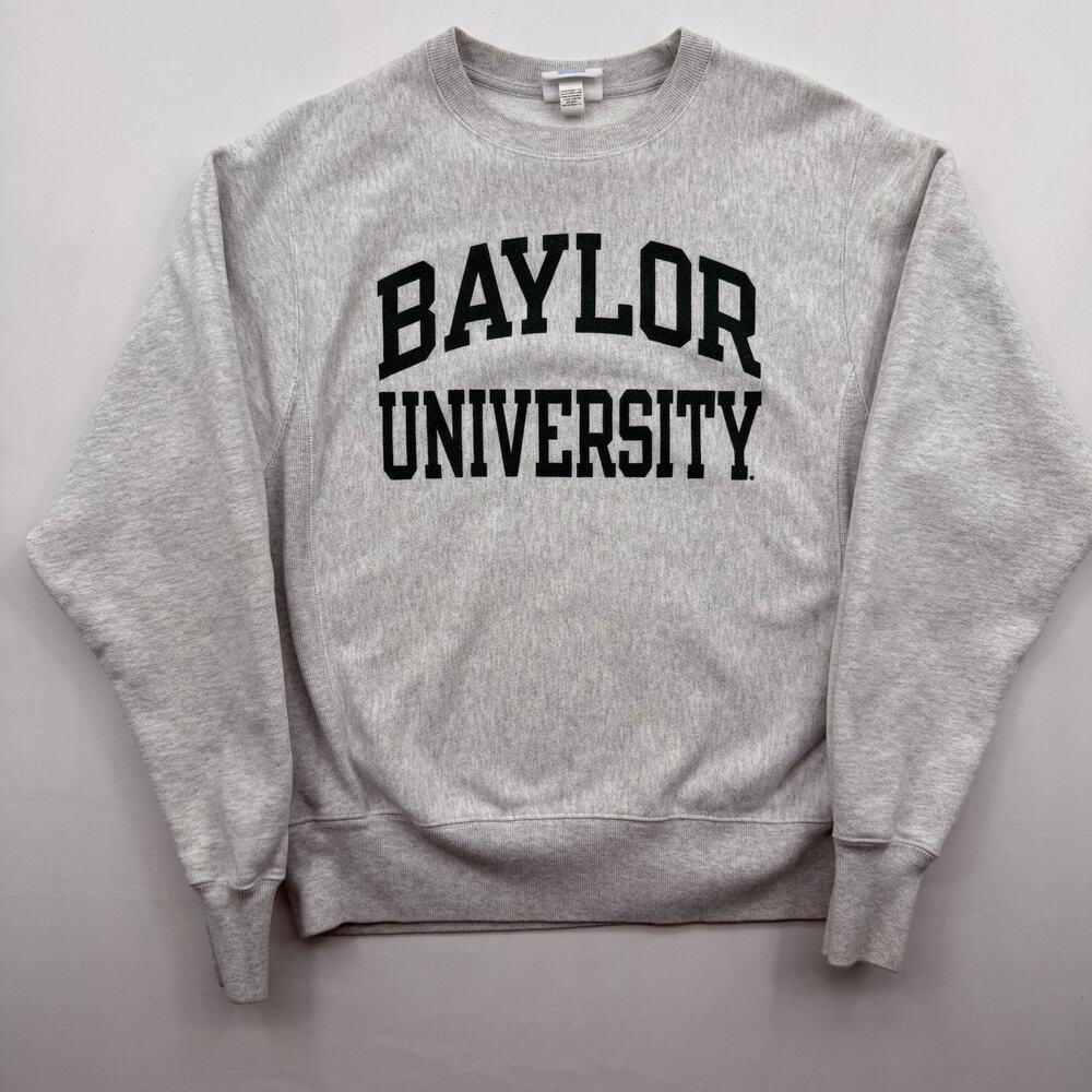 Champion Reverse Weave Baylor University Bears Crewneck Sweatshirt Adult Small - Picture 1 of 6